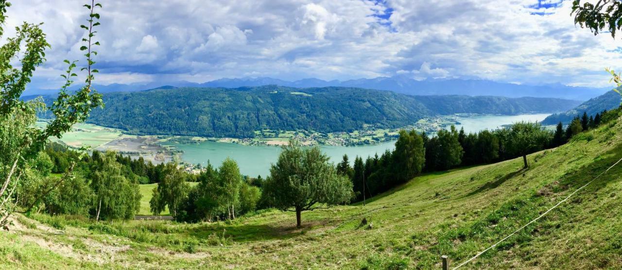 Ferienwohnung Villa Seeblick Bodensdorf Eksteriør billede